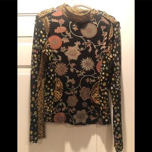 ANAC By Kimi multi print tunic top